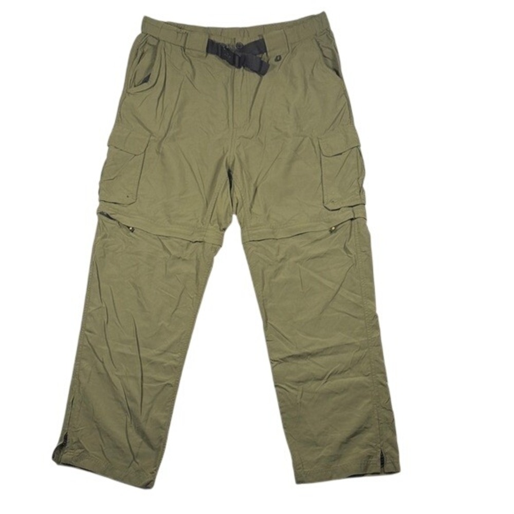 Boy Scouts of America Womens XL Switchback Convertible‎ Cargo Pants Olive Green